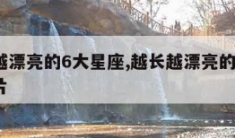 越长越漂亮的6大星座,越长越漂亮的6大星座图片